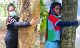 A collage of Nairobi Woman Representative Esther Passaris and Environmentalist Truphena Muthoni.